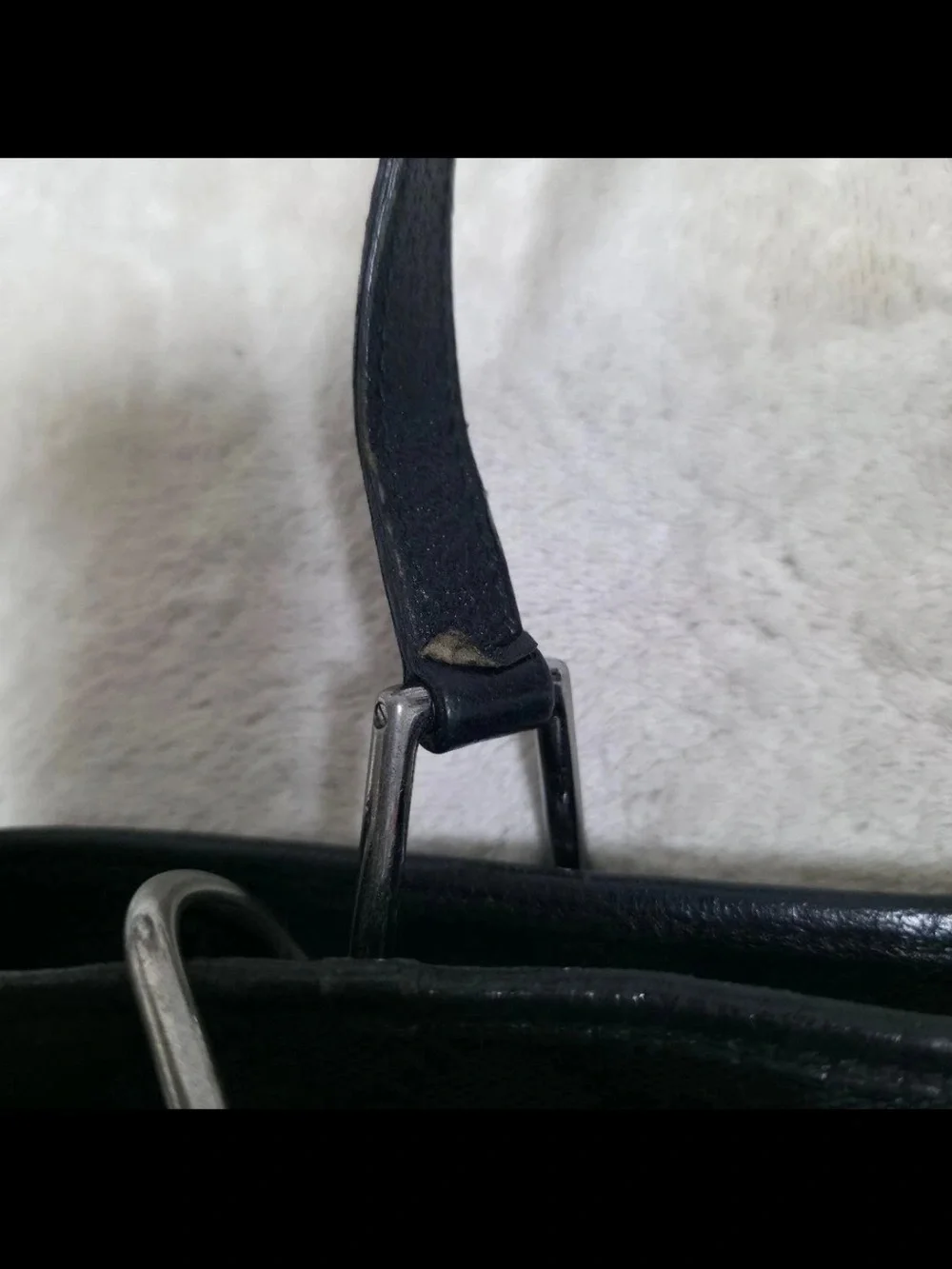 Gucci Black GG Canvas Tote with Double Shoulder Straps